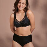 Pohodlná podprsenka Clara Art 5873 black/anthracite - Anita Classix 445 black/anthracite 100F