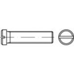 TOOLCRAFT 118892 skrutky s plochou hlavou M4 8 mm drážka DIN 920 ocel glavanizované zinkom 100 ks; 118892