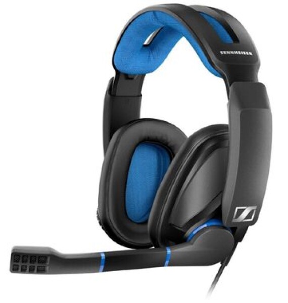 SENNHEISER GSP 300 / Gaming headset - obojstranné slúchadlá s mikrofónom / ovládanie hlasitosti / 2x 3.5mm jack / 2.5m (507079)