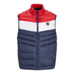 Jack&Jones Jjespring Tielko Noos M 12258457NavyBlazerWHITE/TRUEREDBLOC M
