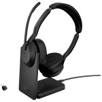 JABRA Evolve2 55 (25599-999-889) čierna / Slúchadlá / mikrofón / ANC / USB-C / Bluetooth / MS Stereo (25599-999-889)