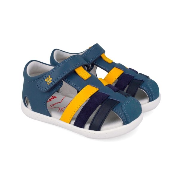 Chlapčenské barefoot sandále CASUAL PETROL Biomecanics 262325-A556 - 24