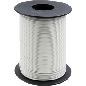 Donau Elektronik 119-15 opletenie / lanko, 1 x 0.14 mm², biela, 100 m; 119-15