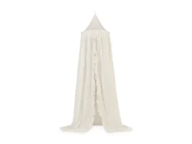 Jollein Nebesa nad postieľku Vintage 245cm Ruffle Ivory (002-005-66041)