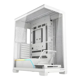 Modecom Volcano Stellar PLUS biela / ATX / 1x USB-C / 2x USB 3.0 / bez zdroja / priehľadná bočnica (AT-STELLAR-PLUS-NF-0000-20)