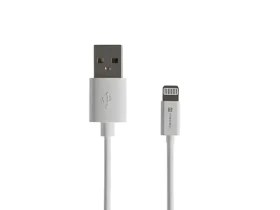 Prati kábel Lightning - USB-A biely / Nabíjací kábel / 2 m / MFi certifikácia (NKA-2149)