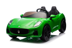 Mamido Mamido Elektrické autíčko Maserati GranTurismo Folgore 24V | 480W | 60 kg zelené