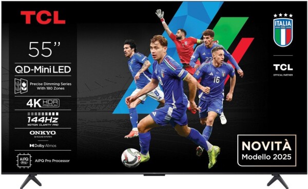 TCL TCL Q6C 55Q6C televízor139,7 cm (55") 4K Ultra HD Smart TV Wi-Fi Metaliczny
