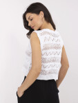 Jumper D93076J90849A biely S/M