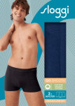 Pánske boxerky GO Smooth Hipster 2P - neznáme - tmavomodré 6722 - SLOGGI UNKNOWN M