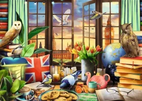Trefl - Puzzle - Premium PLUS Tea Time: Všetko britské