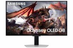 32" Samsung Odyssey G8 G80SD strieborná / OLED / 3840x2160 / 16:9 / 0.03ms / 1000000:1 / 250cd-m2 / HDMI + DP / VESA (LS32DG802SUXDU)