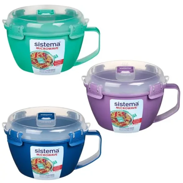 Sistema Microwave Noodle Dóza na rezance a hranolky 940 ml mix farieb (9414202211095)