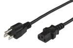 MicroConnect Power Cord US Typ B - C13 1 m čierna / Napájací kábel / Americká koncovka (PE110401)