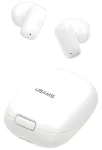 USAMS ID25 biela / TWS slúchadlá do uší / Bluetooth 5.3 / dotykové ovládanie (BHUID02)