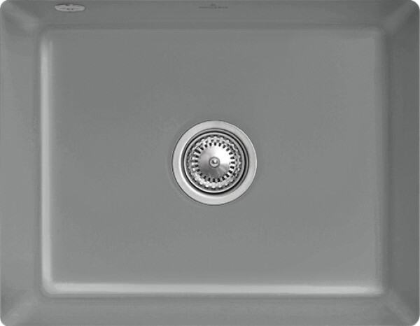 VILLEROY & BOCH VILLEROY & BOCH - Keramický drez Villeroy &amp; Boch podstavný Subway 60 SU, 331001SL, Stone 331001SL