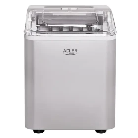 Adler AD 8086 strieborná / Výrobník ľadu / 100W / 1.5L / 12kg-deň (AD 8086)
