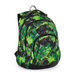 Školský set Bagmaster LINCOLN 25 A Set Green/black