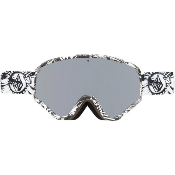 Dámske/pánske lyžiarske okuliare Volcom YAE OP ART/SILVER CHROME s UV ochranou pre snowboard Grey (VG0722318) Jedna velikost