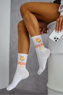 Dámske ponožky Aperol Spritz 0200.183 bílá 37-41