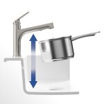 VILLEROY & BOCH VILLEROY & BOCH - Drezová batéria Villeroy &amp; Boch Junis Sky Shower, 928200LC, nerez 928200LC