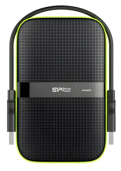 Silicon Power Armor A60 4TB čierna / Externý HDD / 2.5" / USB 3.2 / IPX4 (SP040TBPHDA60S3K)