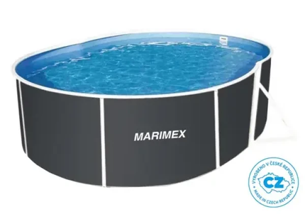 Marimex Orlando Premium DL Graphit / Bazén / 3,66 x5, 48 m / hĺbka 1,2 m / bez príslušenstva