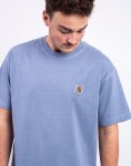 Carhartt WIP S/S Nelson T-Shirt Gentle Blue garment dyed S