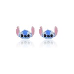 Disney Slušivé strieborné náušnice Stitch Mini ES00101SL.CS