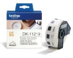 Brother DK-11219, 12mm, biela, originálna papierová role