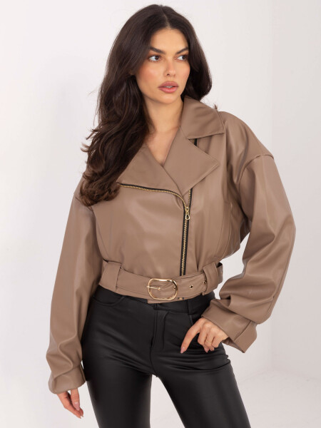 Dámska bunda FL9609.95 hnedá - FPrice one size