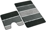 Kúpeľňová sada - AVANGARD 60x100+60x50 700/442 šedé kvety