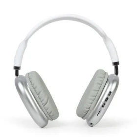 Gembird BHP-LED-02 biela / bezdrôtové slúchadlá / Bluetooth 5.0 (BHP-LED-02-W)