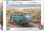 EUROGRAPHICS Puzzle VW Bus - Láska a nádej