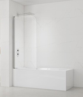 Vaňová zástena SAT 150x75 cm chróm SATVZUNIKCRT75 SATVZUNIKCRT75