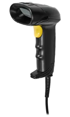 Nedis Čítačka čiarových kódov CMOS čierna / Čítačka čiarových kódov / 1D lineárna / 2D/QR / Káblová / USB 2.0 (BSCN2D100BK)