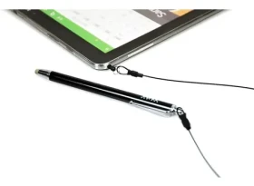 PORT CONNECT bezpečnostný kábel pre stylus 40 cm / Kábel pre stylus / Univerzálna kompatibilita (140228)