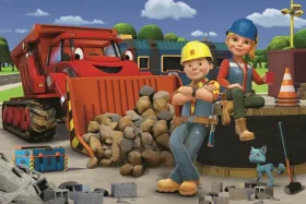Trefl - Puzzle - Bořek staviteľ a Wendy