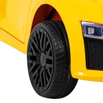 Mamido Detské elektrické autíčko Audi R8 Spyder žlté