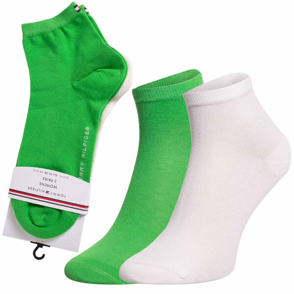 Ponožky Tommy Hilfiger 2Pack 373001001028 Green/Ecru