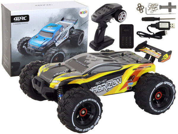 Mamido Terénne Auto Rabbits RC Pohon 4x4, Žlté 2.4G