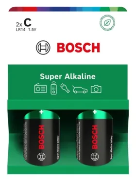 BOSCH LR14SA2B/00 / Alkalická batéria C (LR14) / 1,5 V / 2 ks (8594162800193)