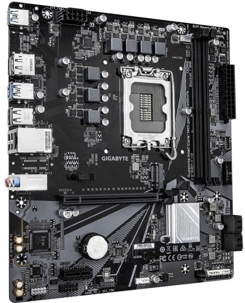 Gigabyte Mainboard Intel B760 Express LGA1700 Micro-ATX Memory DDR5 Memory slots 2 B760MHV21.0 B760M H V2 1.0 (4719331878054)