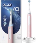 Oral-B iO Series 3 Blush Pink / Elektrická zubná kefka / magnetická iO / 3 režimy / senzor tlaku (iO Series 3 Blush Pink)