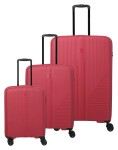 Sada cestovných kufrov Travelite Air Stripe S,M,L Red
