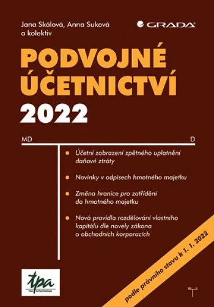 Podvojné účetnictví 2022, Skálová Jana