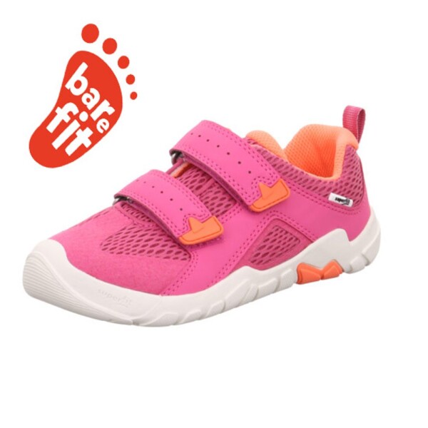 Dievčenská celoročná obuv Barefit TRACE, Superfit, 1-006031-5500, ružová - 31