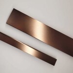 REA/S - Sprchovací kút City 90x90 Brush Copper So sprchovou vaničkou Savoy KPL-K6984