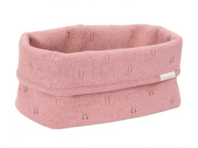 Little Dutch Košík pletený veľký Pure Pink Blush (TE31254009LD)