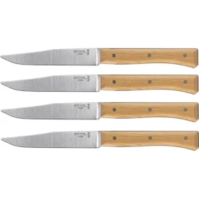 Opinel Facette 11 cm jaseň / Sada stolových nožov / 4 ks (2496)